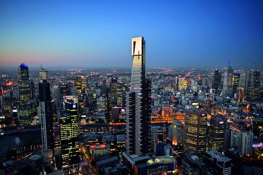 skyscraper buildings of Melbourne